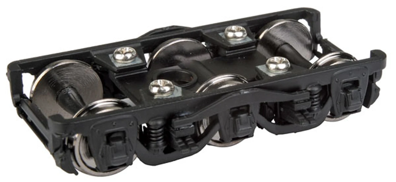 Walthers Proto 920-2204 - Heavyweight 6-Wheel Metal Passenger Trucks W/RP-25 Metal Wheels - HO Scale 1 Walthers Proto 920-2204 - Heavyweight 6-Wheel Metal Passenger Trucks W/RP-25 Metal Wheels - HO Scale