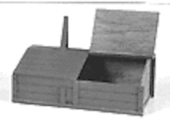 Tichy Train Group 8167 - 3 Coal Bins Kit - HO Scale