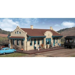 Walthers Cornerstone 933-2920 - Mission Style Depot - HO Scale