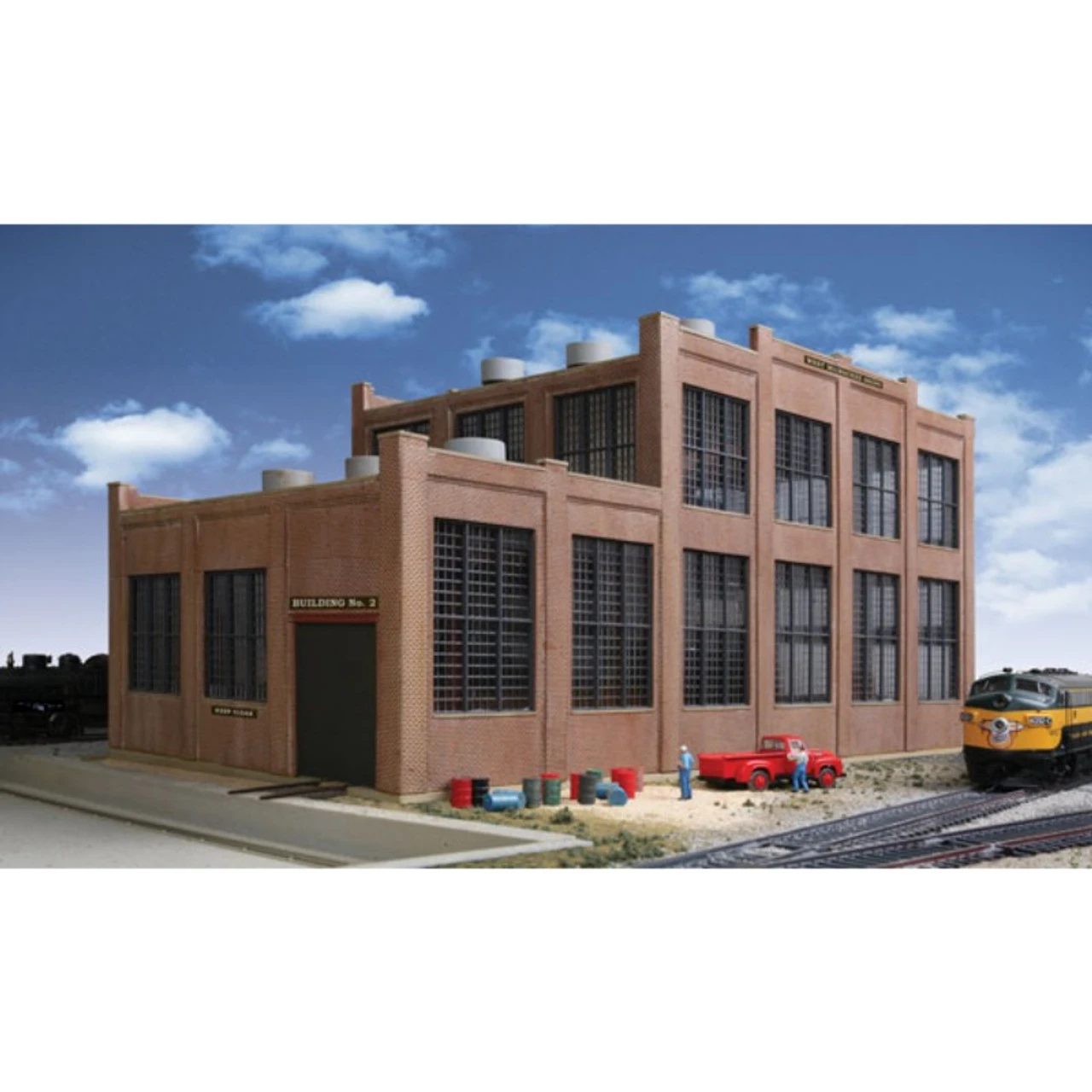 Walthers Cornerstone 933-2970 - Railroad Shop Kit - HO Scale 1 Walthers Cornerstone 933-2970 - Railroad Shop Kit - HO Scale