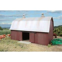 Walthers Cornerstone 933-3330 - Rural Meadowhead Barn Kit - HO Scale
