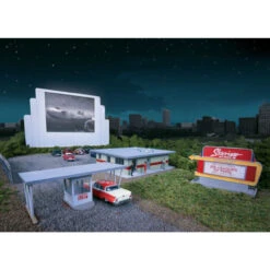 Walthers Cornerstone 933-3478 - Skyview Drive-In Theatre - HO Scale