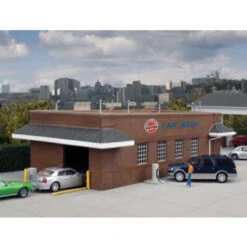 Walthers Cornerstone 933-3539 - Gas Station Car Wash Kit - HO Scale