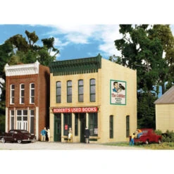 Walthers Cornerstone 933-3659 - Robert's Used Books Kit - HO Scale