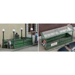 Walthers Cornerstone 933-3762 - CS-Subway Entrance 2/ - HO Scale
