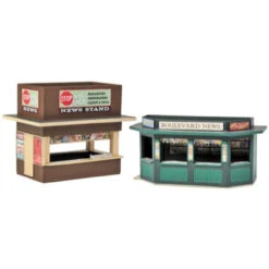 Walthers Cornerstone 933-3773 - Newsstand Kits 2/ - HO Scale