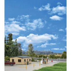 Walthers Cornerstone 933-4076 - Modern Guard Shack Kit - HO Scale