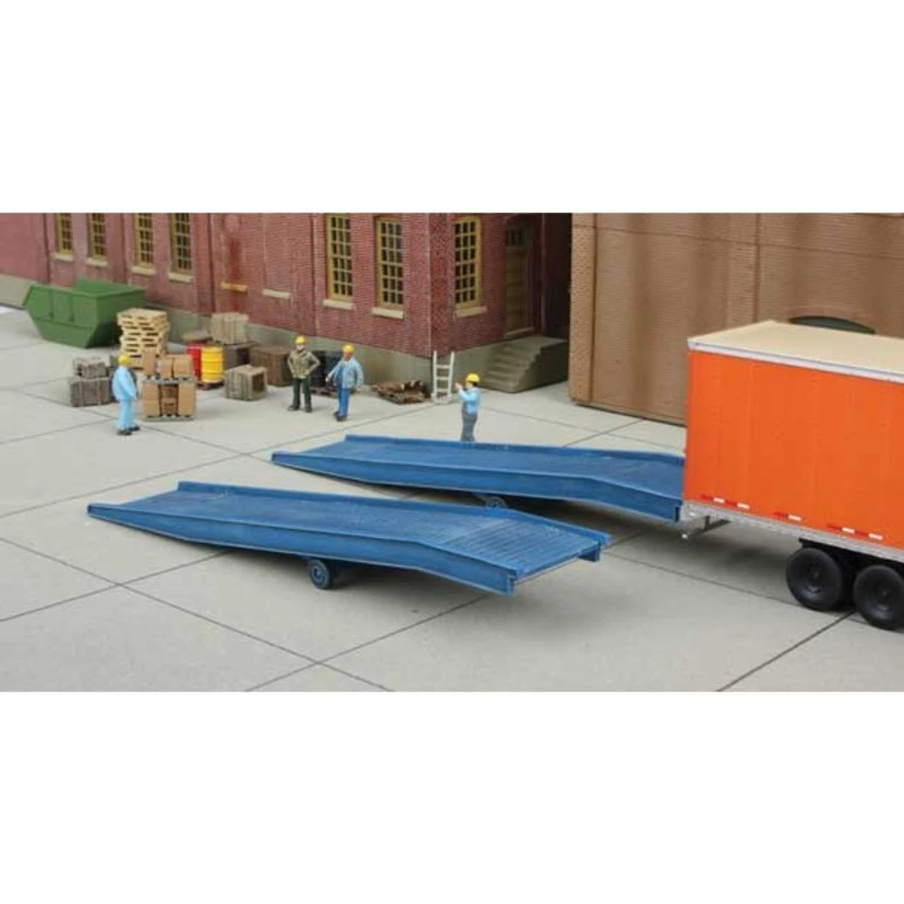 Walthers Cornerstone 933-4130 - Loading Ramps 2/ - HO Scale 1 Walthers Cornerstone 933-4130 - Loading Ramps 2/ - HO Scale