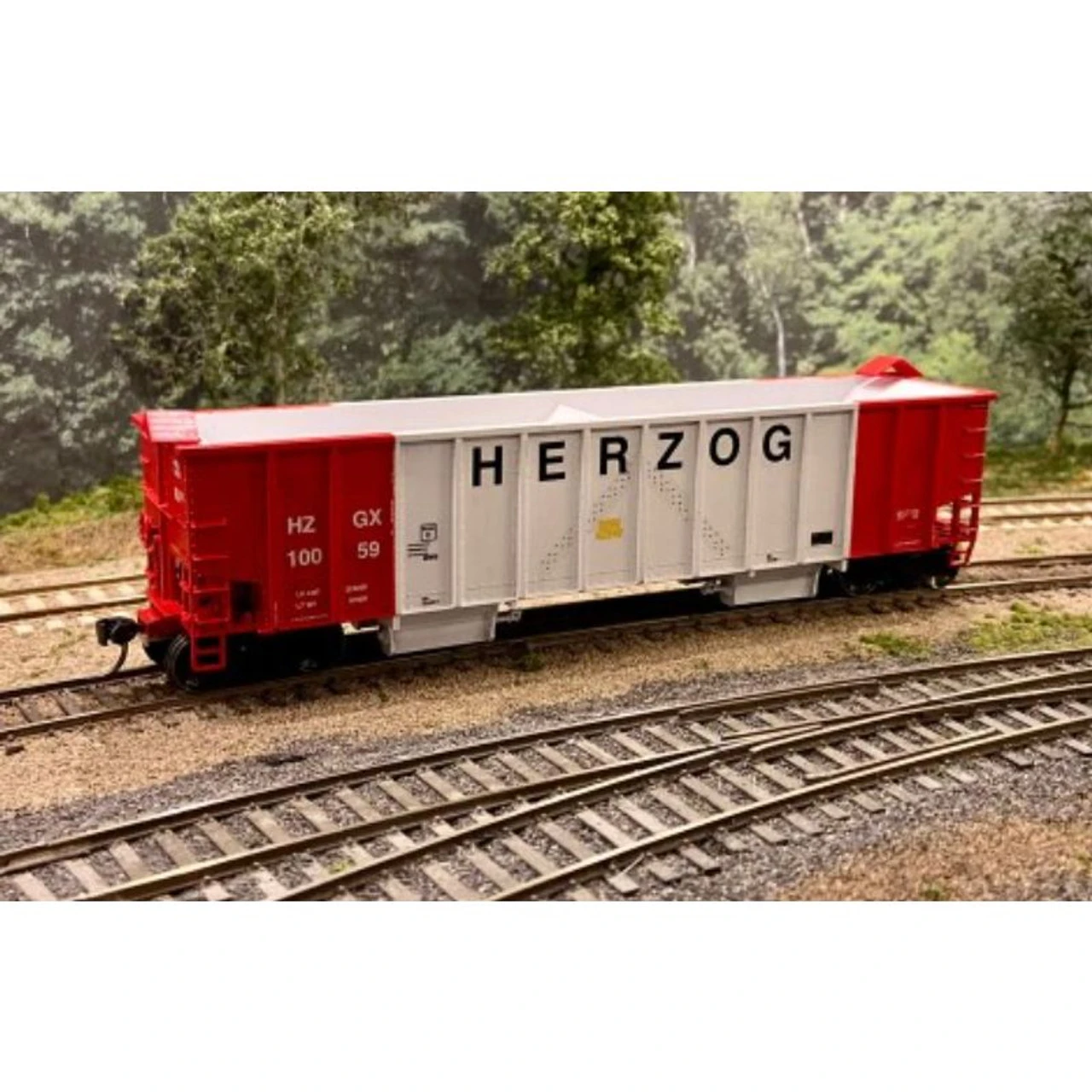 MACRail 844 - "Candy Cane" Ballast Car Conversion Kit (Railcar NOT Included) Herzog (HZGX) - HO Scale Kit 1 MACRail 844 - "Candy Cane" Ballast Car Conversion Kit (Railcar NOT Included) Herzog (HZGX) - HO Scale Kit