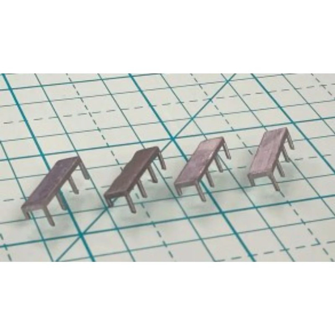 MACRail 850 - PTC Stand Only (4 Pack) - HO Scale 1 MACRail 850 - PTC Stand Only (4 Pack) - HO Scale