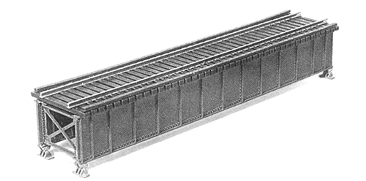 Micro Engineering 75-501 - Deck Girder Bridge Kit, 50ft Open - HO Scale 1 Micro Engineering 75-501 - Deck Girder Bridge Kit, 50ft Open - HO Scale