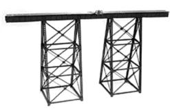 Micro Engineering 75-514 - Tall Steel Viaduct, Standard Bridge, 150ft Long - HO Scale