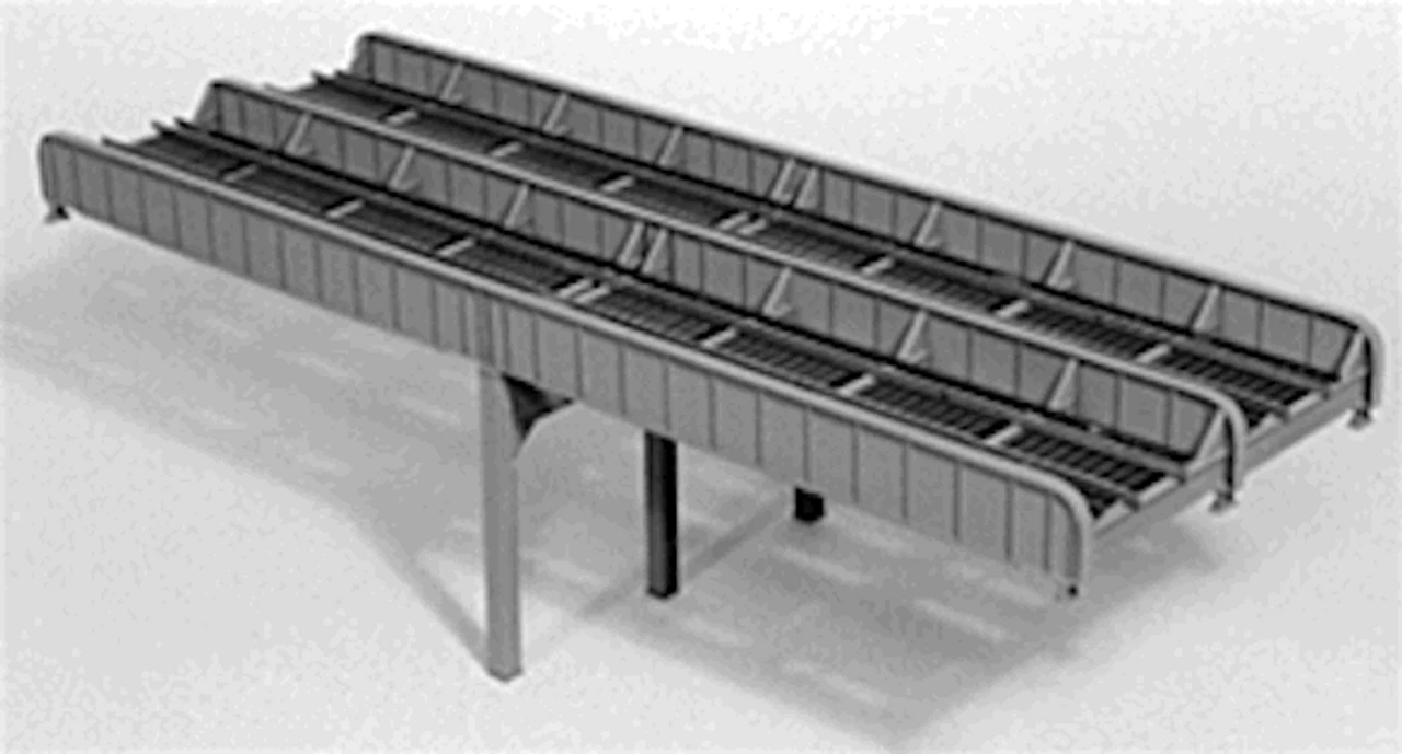 Micro Engineering 75-523 - Thru Girder Bridge, 10-0ft Two Span, Double Track - HO Scale 1 Micro Engineering 75-523 - Thru Girder Bridge, 10-0ft Two Span, Double Track - HO Scale