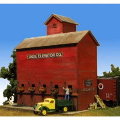 Monroe Models 2215 - Lunde Coal Elevator - HO Scale Kit
