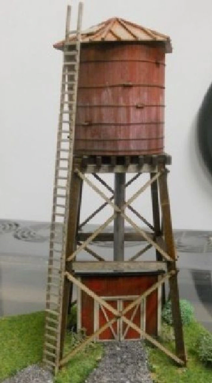 RslaserKits 2053 - Madden Corner Water Tank - HO Scale Kit 1 RslaserKits 2053 - Madden Corner Water Tank - HO Scale Kit