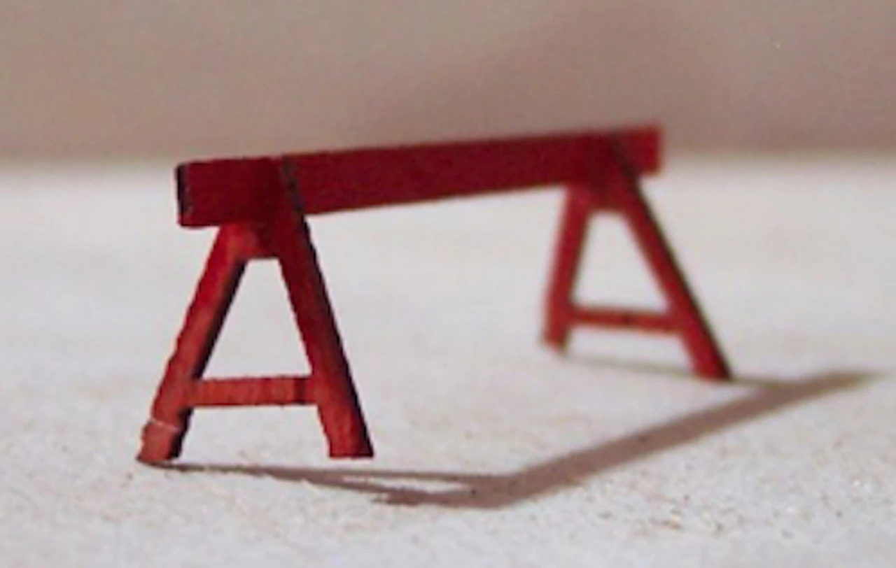 Osborn 1040 - Road Barricades - HO Scale 1 Osborn 1040 - Road Barricades - HO Scale