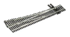 PECO SL-E8351 - Code 83 #5 Right Hand Turnout (Electrofrog) - HO Scale