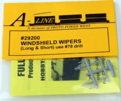A-Line 29200 - Windshield Wiper (Long And Short) - HO Scale