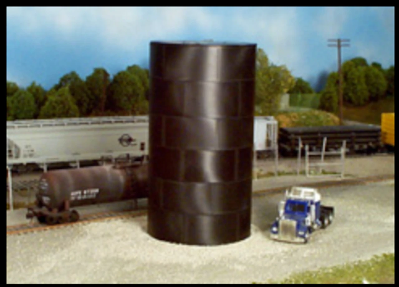 Rix Products 0501 - 43' Flat Top Water / Oil Tank - HO Scale Kit 1 Rix Products 0501 - 43' Flat Top Water / Oil Tank - HO Scale Kit