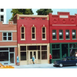 Smalltown USA 6013 - Vivians Family Shoes - HO Scale Kit