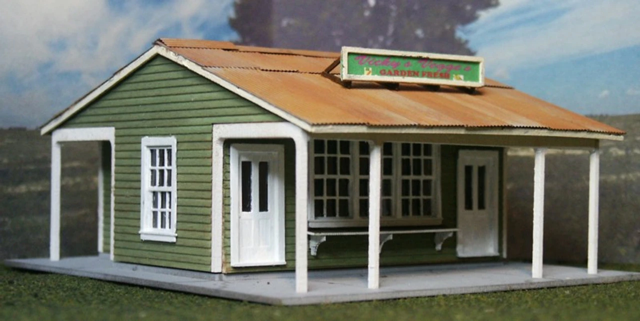 RslaserKits 2042 - Vicky’s Veggie’s - HO Scale Kit 1 RslaserKits 2042 - Vicky’s Veggie’s - HO Scale Kit