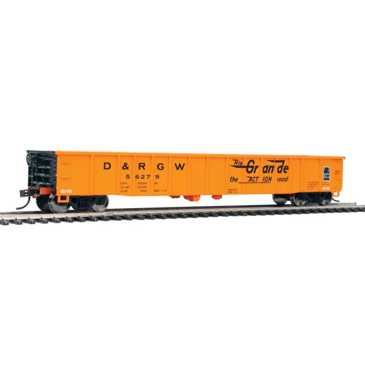 Walthers Trainline 931-1861 - Gondola Denver & Rio Grande Western (D&RGW) 56279 - HO Scale 1 Walthers Trainline 931-1861 - Gondola Denver & Rio Grande Western (D&RGW) 56279 - HO Scale