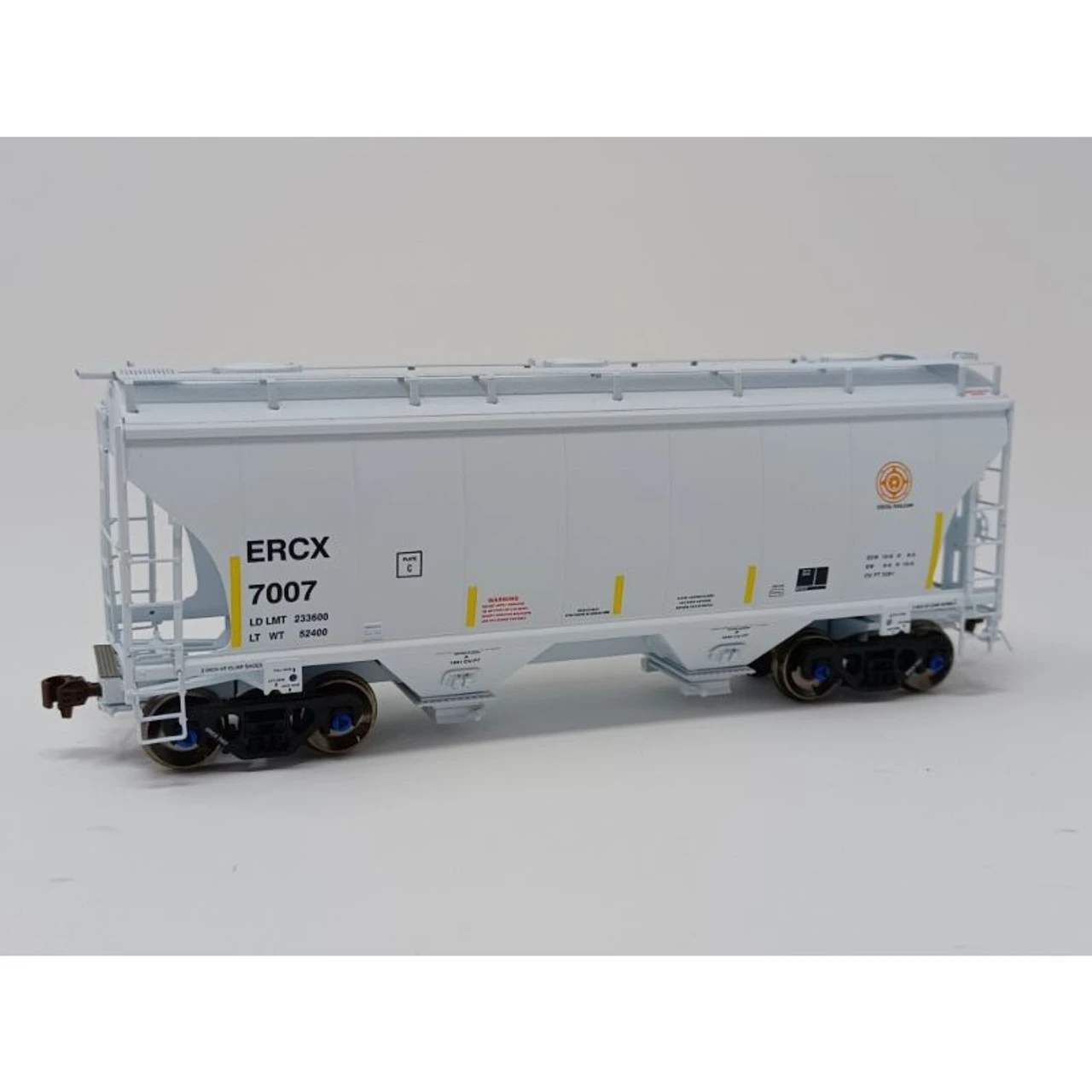 American Limited Models 2005 - Trinity 3281 Covered Hopper ERCX 7026 - HO Scale 1 American Limited Models 2005 - Trinity 3281 Covered Hopper ERCX 7026 - HO Scale