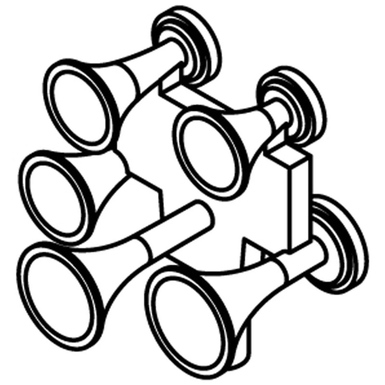 Athearn 01147 - Nathan M-5 All Forward (3) - HO Scale 1 Athearn 01147 - Nathan M-5 All Forward (3) - HO Scale