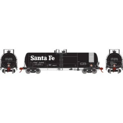 Athearn RTR 15945 - RTC 20,900 Gallon Tank Atchison, Topeka And Santa Fe (ATSF) 98482 - HO Scale