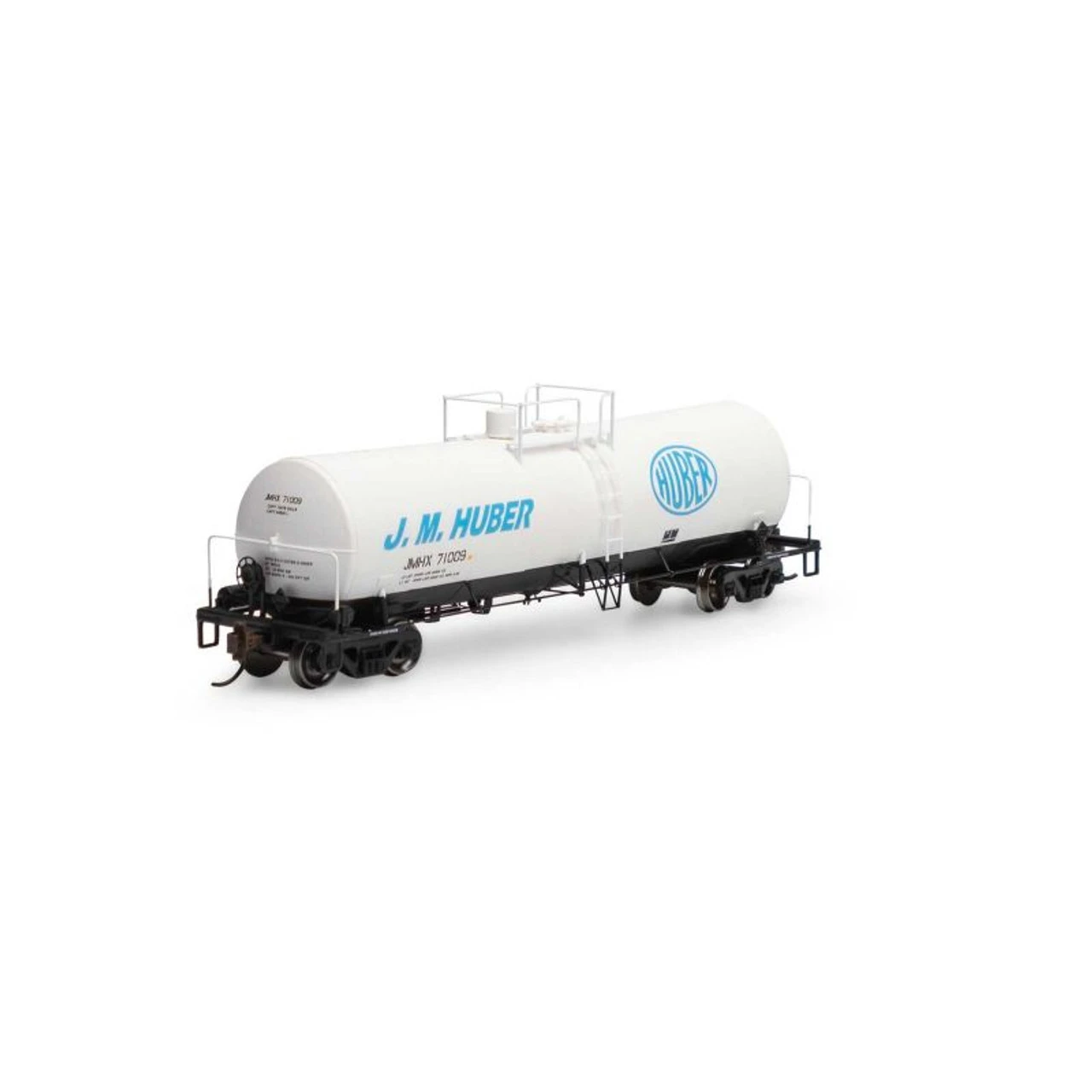 Athearn RTR 16367 - 16K Gal Clay Slurry Tank J.M. Huber (JMHX) 71009 - HO Scale 1 Athearn RTR 16367 - 16K Gal Clay Slurry Tank J.M. Huber (JMHX) 71009 - HO Scale