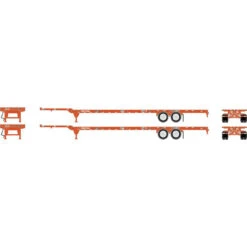 Athearn RTR 26037 - 53' Chassis (2) - HO Scale