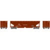 Athearn RTR 7082 - 40' Offset Ballast Hopper W/ Load Burlington Northern (BN) 958191 - HO Scale