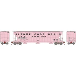 Athearn RTR 81583 - FMC 4700 Covered Hopper Klemme CO-OP 182959 (CNW Patched) - HO Scale