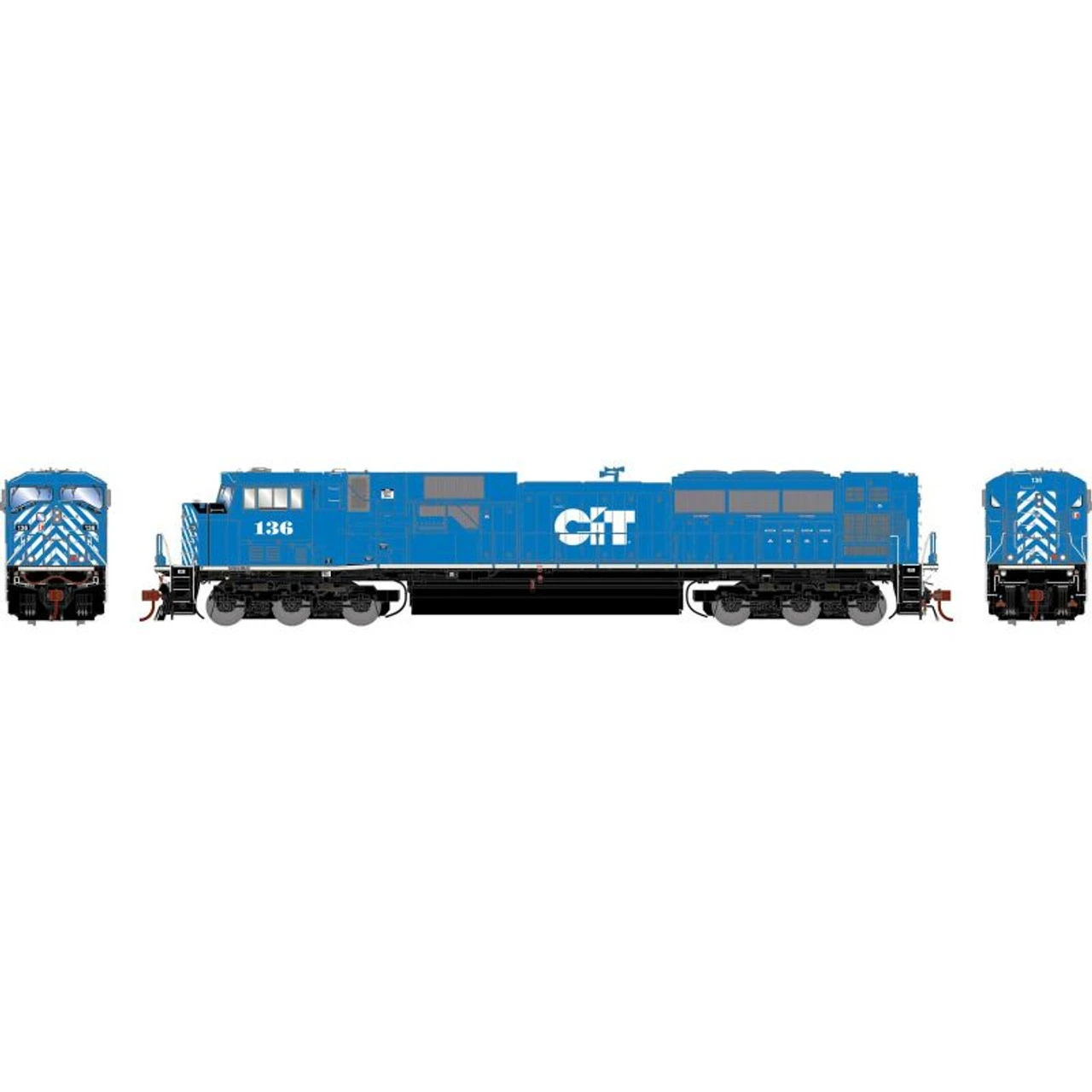 Athearn Genesis 27362 - EMD SD90MAC W/ DCC & Sound CIT Group (CEFX) 136 - HO Scale 1 Athearn Genesis 27362 - EMD SD90MAC W/ DCC & Sound CIT Group (CEFX) 136 - HO Scale