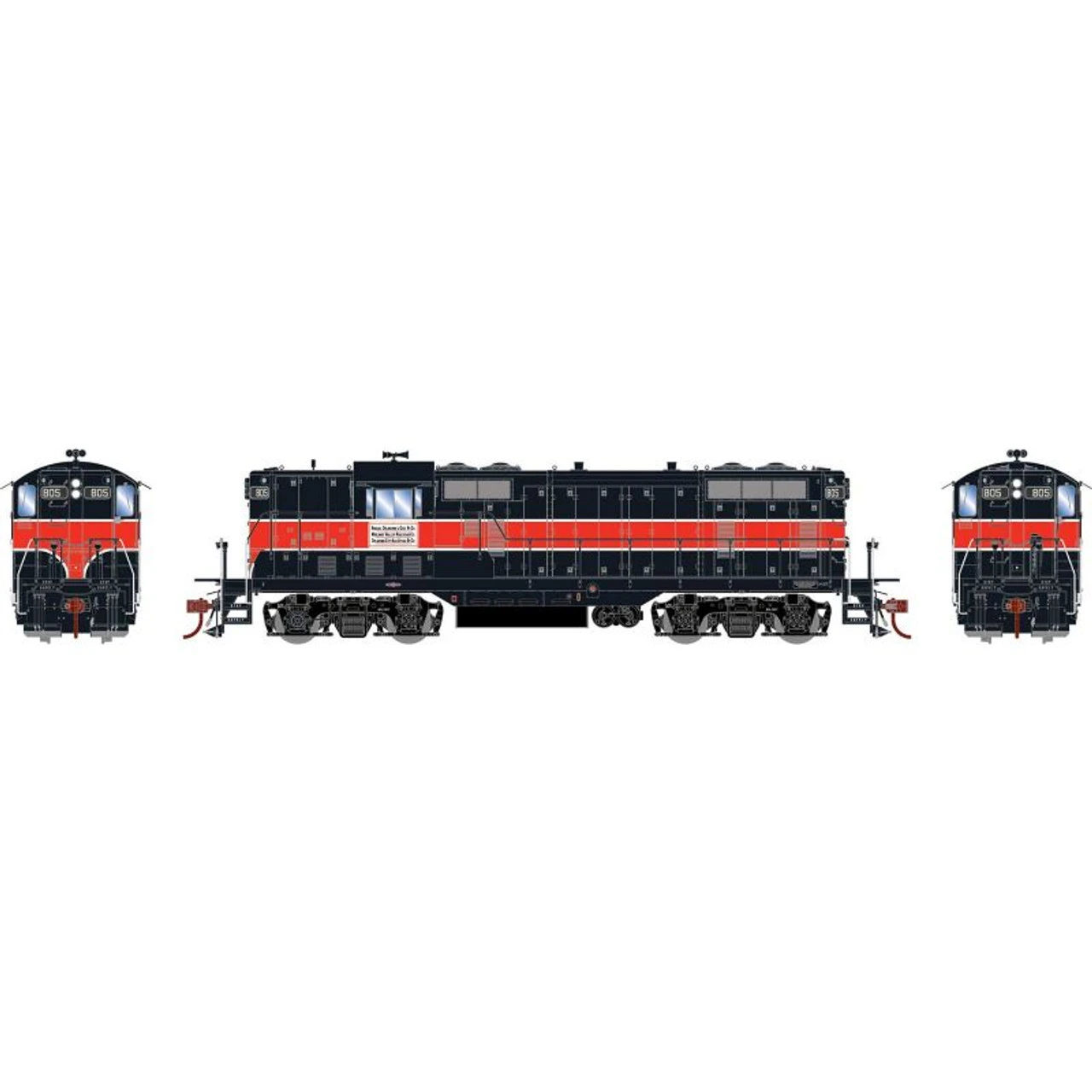 Athearn Genesis 82351 - EMD GP7 W/ DCC & Sound Kansas Oklahoma & Gulf (KO&G) 805 - HO Scale 1 Athearn Genesis 82351 - EMD GP7 W/ DCC & Sound Kansas Oklahoma & Gulf (KO&G) 805 - HO Scale