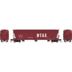 Athearn Genesis 15855 - ACF 4600 3-Bay Hopper Detroit, Toledo And Ironton (DTI) 10333 - HO Scale