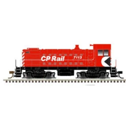 Atlas 10003832 - ALCO S-4 W/ DCC & Sound Canadian Pacific (CP) 7117 - HO Scale