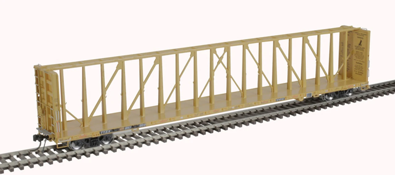 Atlas 20006495 - 73' Centerbeam TTZX 857145 - HO Scale 1 Atlas 20006495 - 73' Centerbeam TTZX 857145 - HO Scale