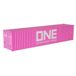 Atlas 20006546 - 40' Standard-Height Container (3-pack) Ocean Network Express (ONE) - HO Scale