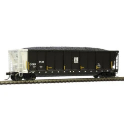 Atlas 20006682 - Coalveyor Bathtub Gondola - Cobra Trading (Black/White) Cobra Trading (COBX) 4124 - HO Scale