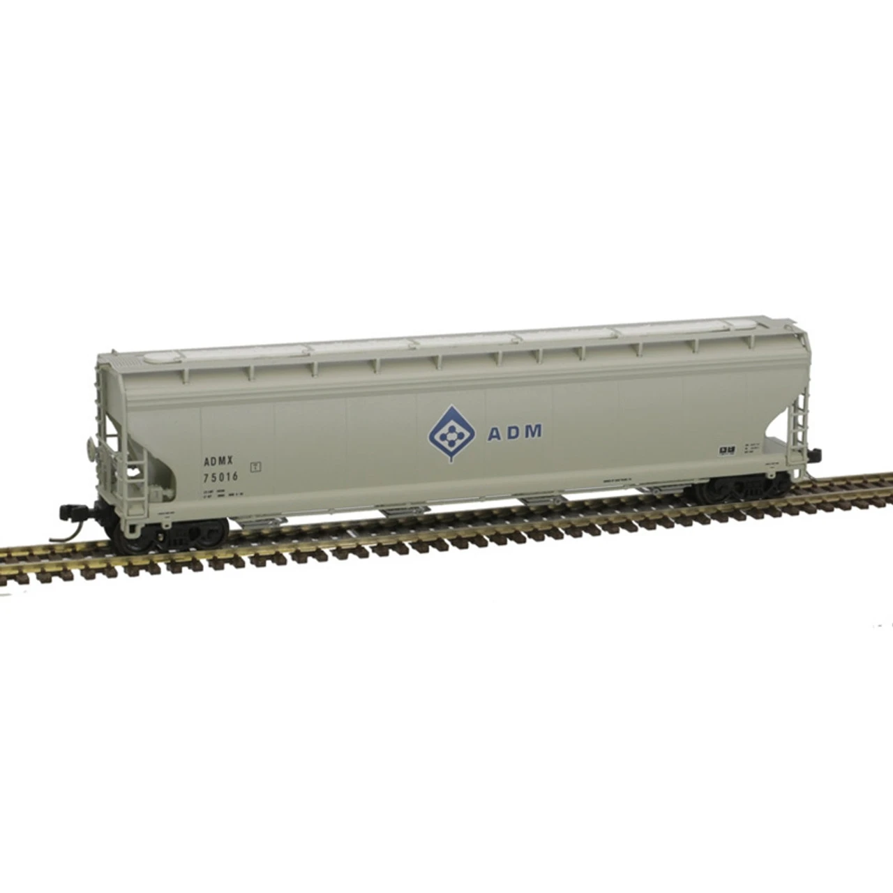 Atlas 50006024 - 5701 Grain Hopper (ADM Molecule) Archer-Daniels-Midland (ADMX) 75019 - N Scale 1 Atlas 50006024 - 5701 Grain Hopper (ADM Molecule) Archer-Daniels-Midland (ADMX) 75019 - N Scale