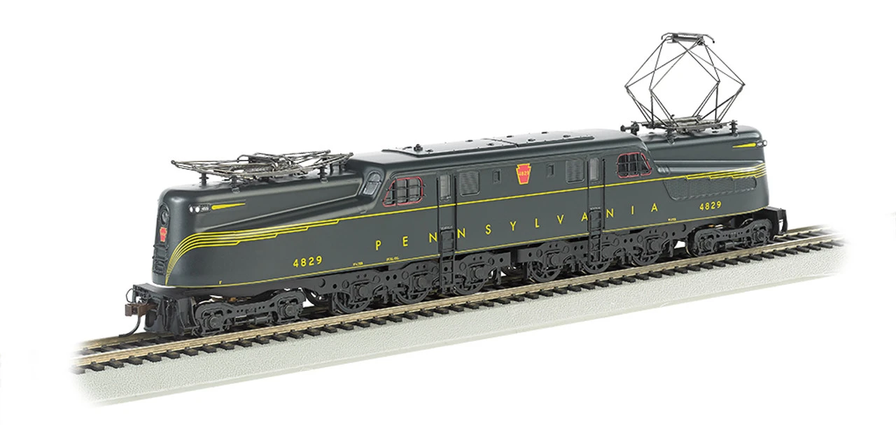 Bachmann 65307 - GE GG-1 GREEN FEATHERED STRIPE-DCC SOUND VALUE W/ DCC & Sound Pennsylvania (PRR) 4829 - HO Scale 1 Bachmann 65307 - GE GG-1 GREEN FEATHERED STRIPE-DCC SOUND VALUE W/ DCC & Sound Pennsylvania (PRR) 4829 - HO Scale