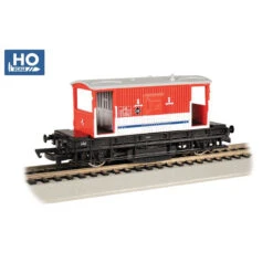 Bachmann 74903 - Track Cleaning British Brake Van London Transport B955043 - HO Scale