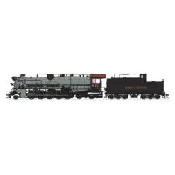 Broadway Limited 7242 - Lima 2-10-4 W/ Paragon 4 Sound/DC/DCC/Smoke Texas And Pacific (T&P) 614 - HO Scale