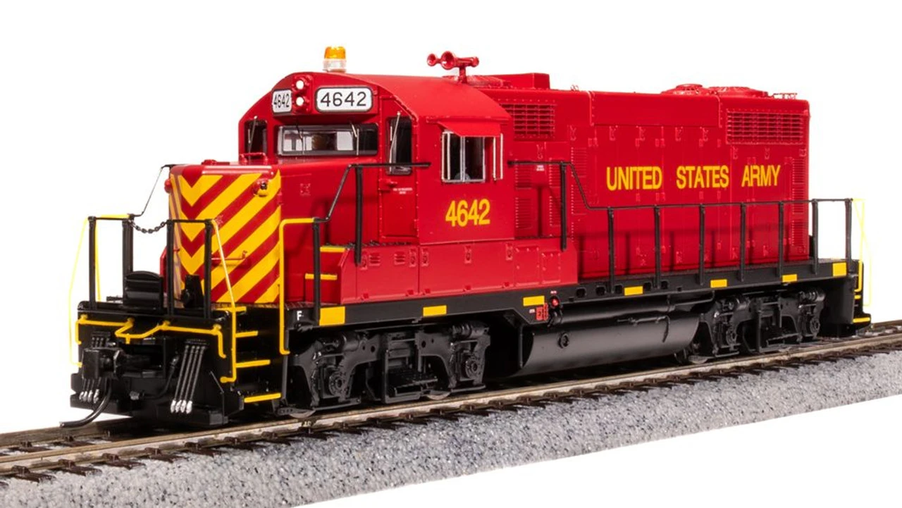 Broadway Limited 7469 - EMD GP20 W/ Paragon4 Sound/DC/DCC US Army (USAX) 4643 - HO Scale 1 Broadway Limited 7469 - EMD GP20 W/ Paragon4 Sound/DC/DCC US Army (USAX) 4643 - HO Scale