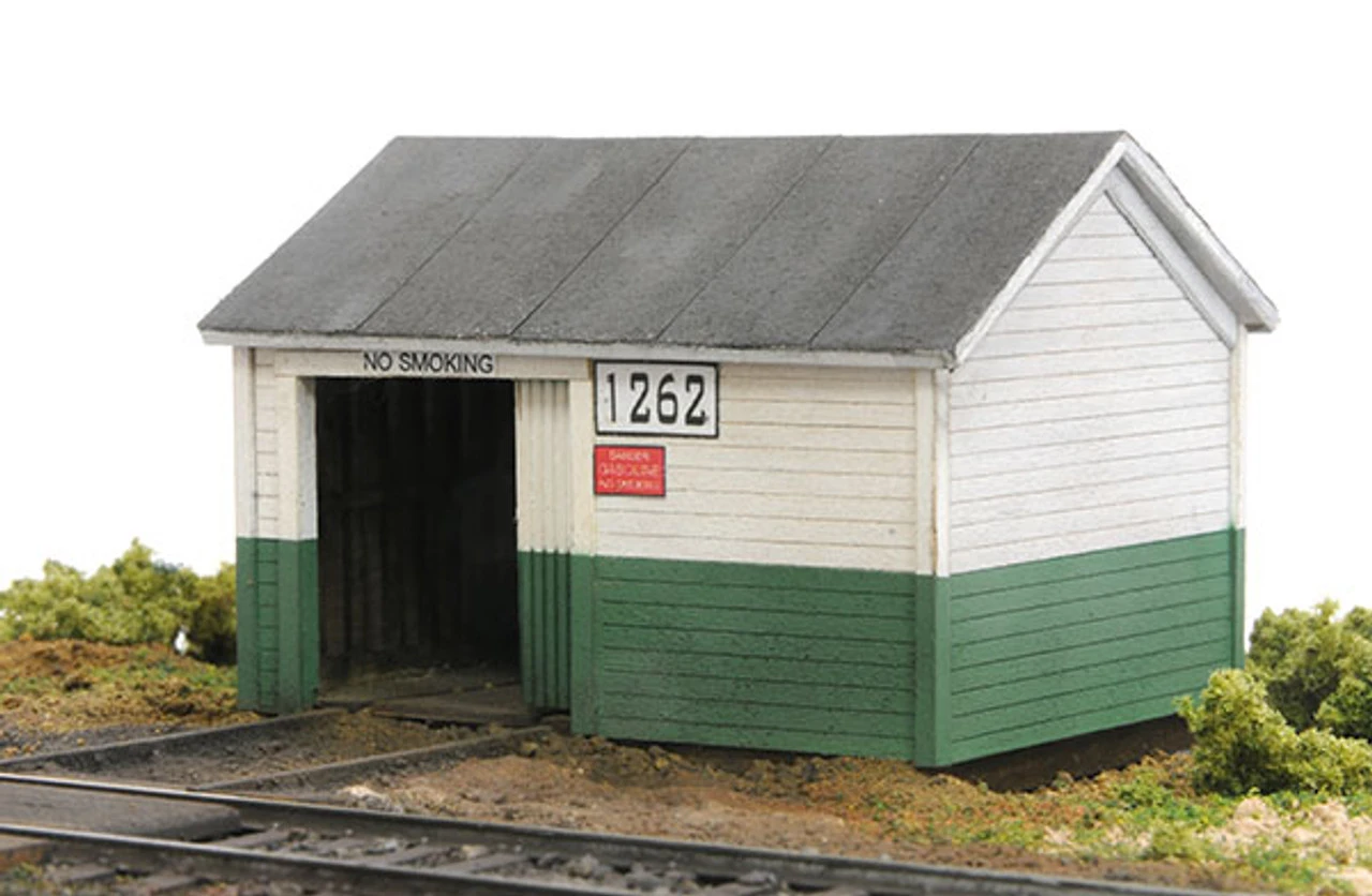 Banta Modelworks 2017 - UP Section Car Shed - HO Scale Kit 1 Banta Modelworks 2017 - UP Section Car Shed - HO Scale Kit