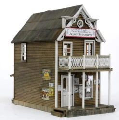 Banta Modelworks 2145 - Doc Holiday's Apothecary - HO Scale Kit