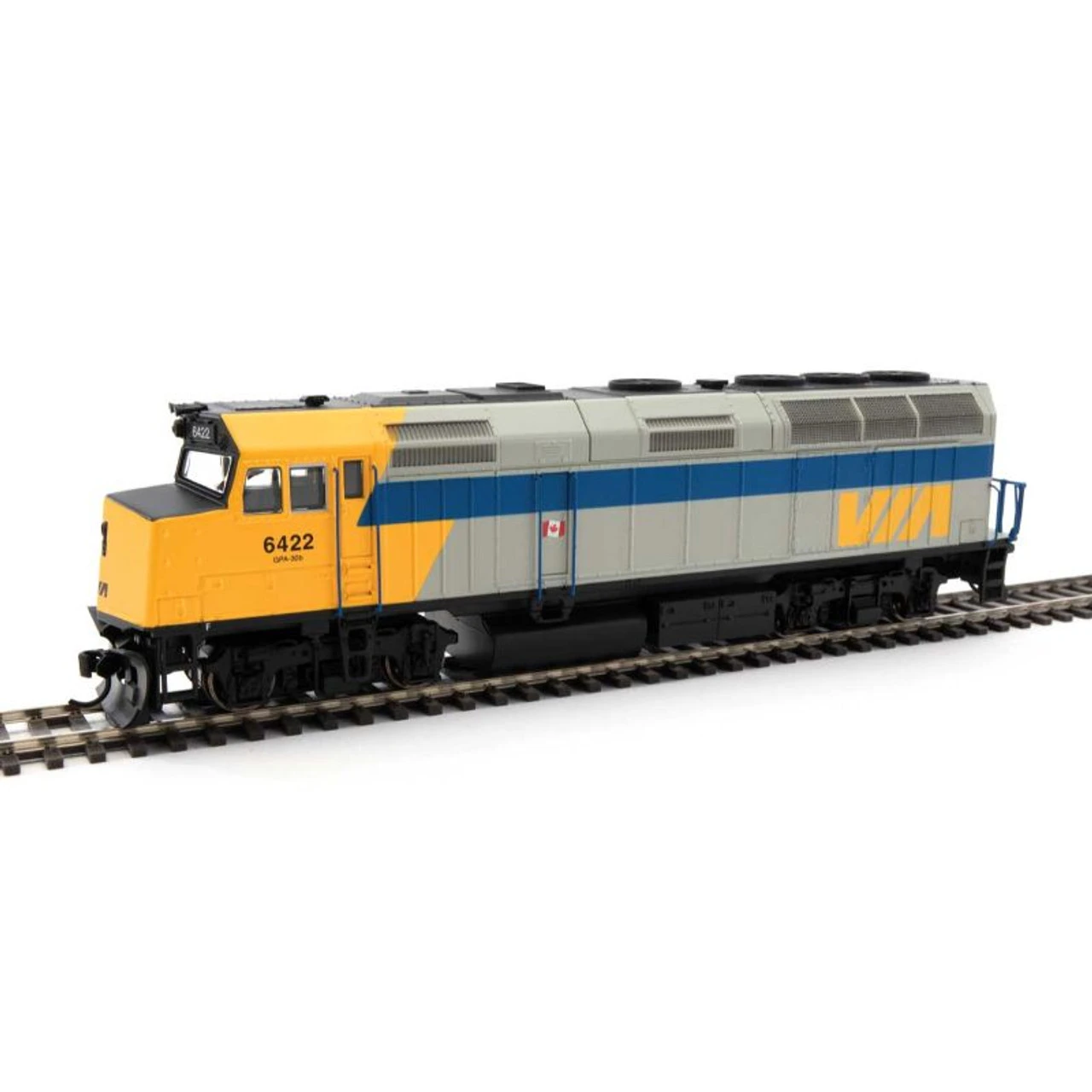 Walthers Mainline 910-19476 - EMD F40PH W/ DCC & Sound VIA Rail Canada (VIA) 6422 - HO Scale 1 Walthers Mainline 910-19476 - EMD F40PH W/ DCC & Sound VIA Rail Canada (VIA) 6422 - HO Scale