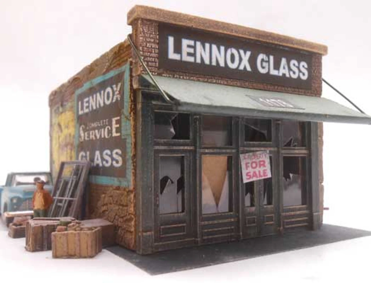 Downtown Deco 1083 - Lennox Glass - HO Scale Kit 1 Downtown Deco 1083 - Lennox Glass - HO Scale Kit