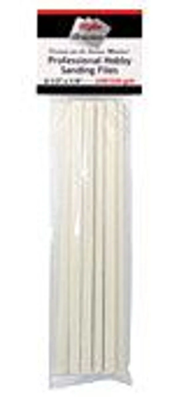 Alpha Abrasives 0310 - Professional Sanding File Pkg(12) - 1/4" .6cm - Fine 1 Alpha Abrasives 0310 - Professional Sanding File Pkg(12) - 1/4" .6cm - Fine